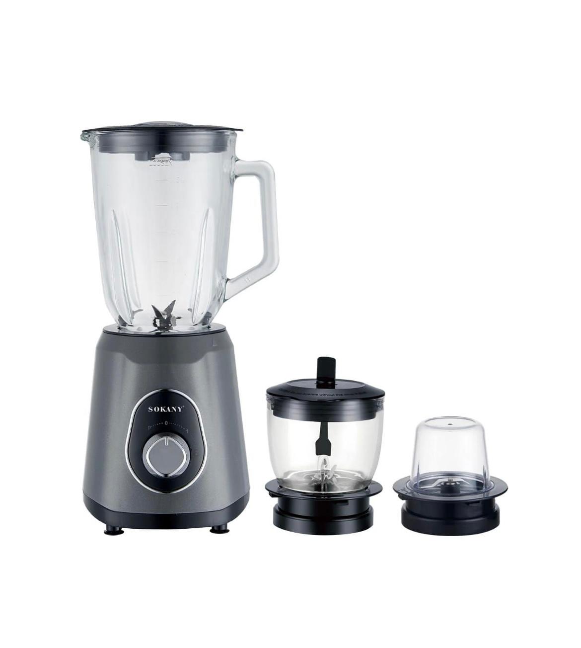 Sokany 3 in 1 Electric Juice Blender Machine & Extractor